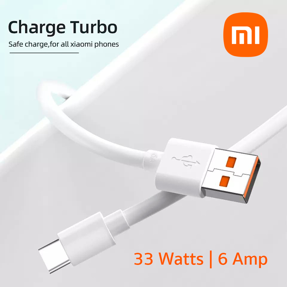 Xiaomi Charging Combo 33W Cargador Rápido USB-A + Cable de datos
