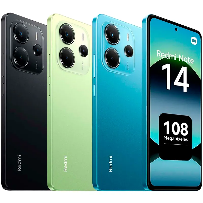 Redmi Note 14 4G con pantalla AMOLED, gran batería y diseño moderno